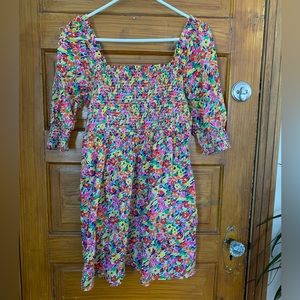 RIXO FOR TARGET: Floral Mini Dress; Size: M